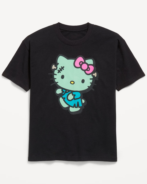Hello Kitty Oversized Graphic T-Shirt